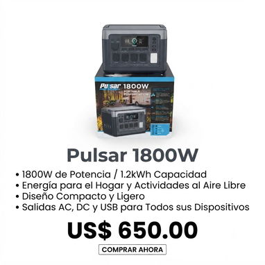 ALMACENAMIENTO DE ENERGÍA Y RESPALDO IDEAL - 6/10