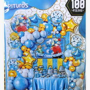 Set decorativo de 100 piezas tematico de los pitufos - Img 54620597