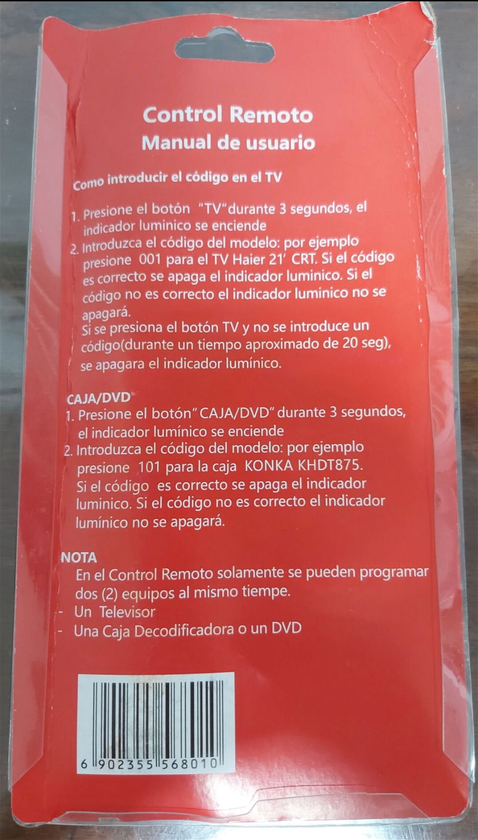 Vendo mando universal para cajita tv y DVD en Boyeros, La Habana, Cuba -  Revolico