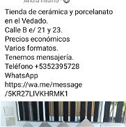 CERÁMICA Y PORCELANATO EN EL VEDADO - Img 45926367
