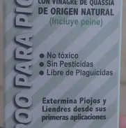 Champú para piojos y liendras frasco de 120ml, viene con el peine y frasco sellado - Img 47163205