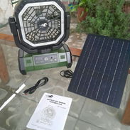 Ventilador recargable F6 con panel solar - Img 57879180