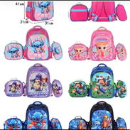 Set 3 piezas de mochilas para la escuela - Img 56796616