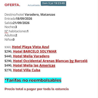 Ofertas para hoteles en varadero y los cayos - Img 125426187
