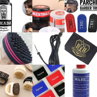 ✅ todo para barbero o barberia, maquina, aceite, tijeras, barberitos, capa, delantal, esponja afro✅ - Img 106835826