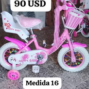 SORPRESA!! Bicicletas para niñas. Medida 16. Para tu princesita!! - Img 56126183