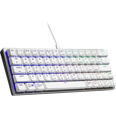 Teclado mecanico Cooler máster Sk620 Switches rojos y azules - 4/10