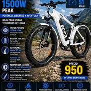 EB26 BICICLETA ELÉCTRICA 1500W 48V 15Ah - Img 57138229