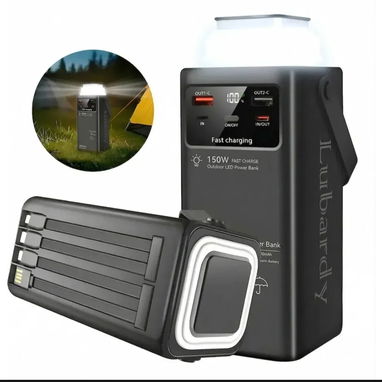 Ganga... POWER BANK de 100000mAh/150W/ Solar - 2/6