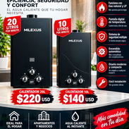 🔥 CALENTADOR DE GAS 10 Y 20 LITROS – MILEXUS 🔥 🚿 ¡Agua caliente al instante, comodidad y seguridad para tu hogar! - Img 57847557
