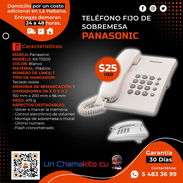 ☎️ PANASONIC ☎️ TELÉFONO FIJO PANASONIC. SERVICIO DE MENSAJERÍA CON FACTURA Y GARANTÍA. TL 54833699 - Img 54871334