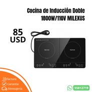 Cocina de Inducción Doble 1800W/110V MILEXUS - Img 55633077