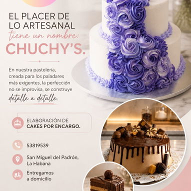 ✨🎂 El placer de lo artesanal tiene un nombre: CHUCHY’S CAKES 🤍  Hay momentos que merecen algo especial bieneme agencia - 5/7