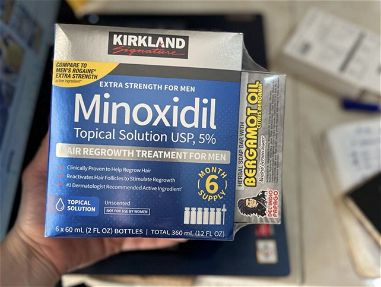 Minoxidil al 5% kirkland, efectivo para el tratamiento de la alopecia sellado en caja - Img main-image