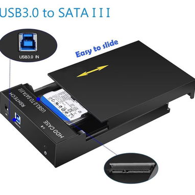 💾⚡ Base Dock Externa USB 3.0 a SATA – Hasta 16TB – ¡Nueva! - Img 114444969