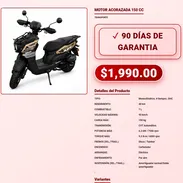 MOTOR ACORAZADA 150CC OHC CVT AUTOMÁTICO 150 KG CARGA VPT-0225 - Img 57976078