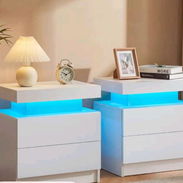 Mesita de noche con luces led - Img 57816774