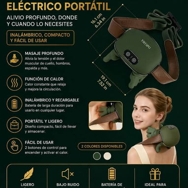 🛍️ Masajeador para el cuello multifuncional - 3/5