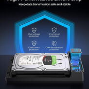 Caja ORICO  de disco duro externo USB 3.0 para discos duros SATA de 3,5/2,5 pulgadas /SSD de hasta 20 TB new🧨 53478532 - Img 45105610