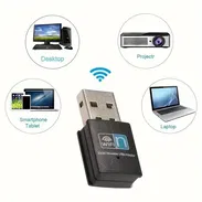 📡 Adaptador WiFi USB – 300Mbps | Plug & Play - Img 51266535