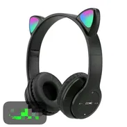 AUDÍFONOS BLUETOOTH DE OREJAS DE GATO. $5000 wa.me/52501430 - Img 56791749