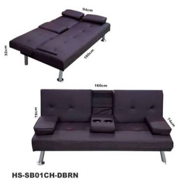 Sofá cama de Dos plazas con portavasos - Img 120226700