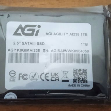 Disco Sólido (SSD) Agi 1Tb Nuevo en su Blíster #58684920 - Img 114392388