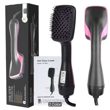 Cepillo Alisador de Pelo Iónico Portátil - 2/3