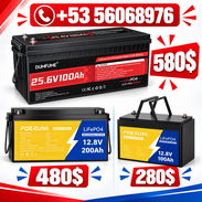 Baterias lifepo4 super mega precio -tambien tengo precios al x mayor los mejores de cuba - Img 57530605