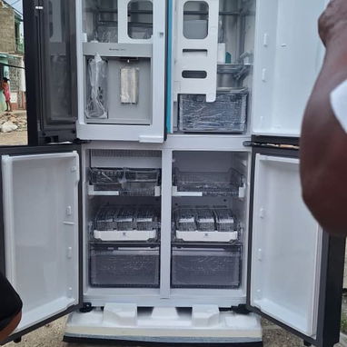 Refrigerador Samsung de 4 puertas DOOR IN DOOR con dispensador de agua interior nuevo en caja, - Img 125813972