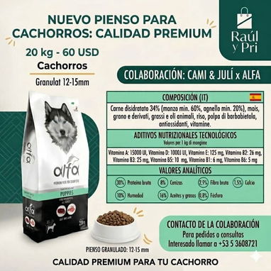 Pienso para perros de la mejor calidad para cachorros y adultos contamos con mensajería - Img 124139352
