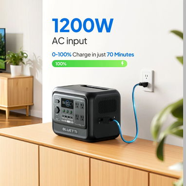 ESTACIÓN DE ENERGÍA PORTÁTIL BLUETTI ELITE 100 V2 1024WH 1800W LIFEP04 NUEVA + UPS – ENVÍO GRATIS HABANA + GARANTÍA - 7/7