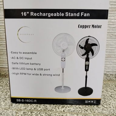 Ventilador recargable de 16 pulgadas - Img 126139224