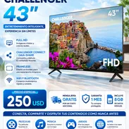 SMART TV CHALLENGER 43'',Full HD ,Android 14 , Challenger Connect / GAIA-Share ,2 Controles remotos + Oferta 8GB de dato - Img 55636624