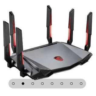 Router MSI Radix AXE6600 WiFi 6E - 2/4
