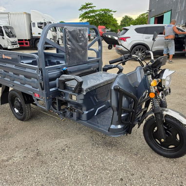SE VENDE 🔥 TRICICLO Jinpen HÍBRIDO – GASOLINA + CORRIENTE 🔥 1000 W / EXTENSOR 4500 W. - 6/7