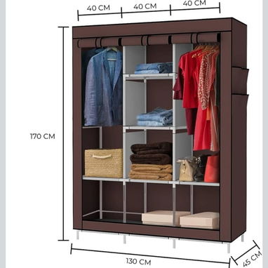 🏠 Escaparated Portátiles para su habitación. - 2/5