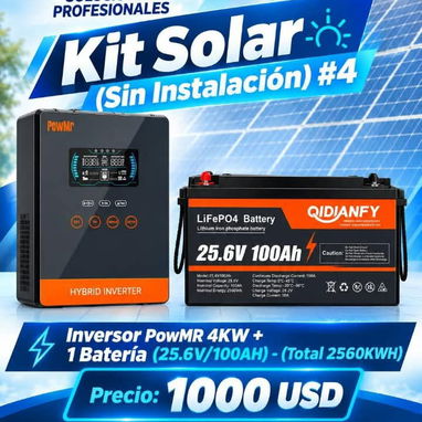 Kit solar con instalación - 10/10