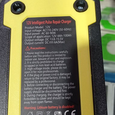 Cargador inteligente para Batería de Auto. - 3/3