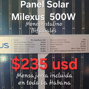 🌞‼️PANELES SOLARES: MILEXUS 500W, Longi 225W, JaSolar 550W|Cable fotovoltaico, conectores mc4, bases y más... - Img 55832148