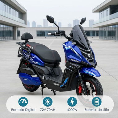 MOTO ELÉCTRICA RACER 72V70AH - 6/6