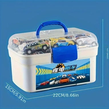 ☎️53544655 🛵 Entrega Disponible ⭐Set de 50 Carritos Metálicos con Caja – Ideal para Regalos y Piñatas ⭐ - Img 118171692