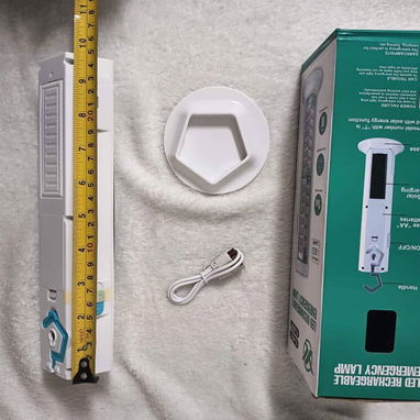 Lámpara LED recargable portátil de emergencia (CV) - Img 122785293