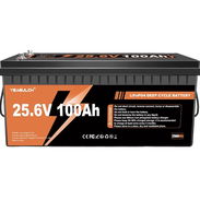 ⚡ ¡OFERTA ESPECIAL! Batería LiFePO4 Deep Cycle 25.6V 100Ah - Img 57615726