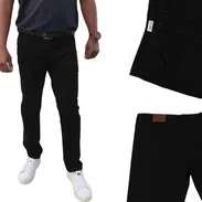 Ropa para hombres y estos pantalones negro mezclilla elastizado 11200mn o 16 USD. Deja de buscar y escríbeme al 56249037 - Img 56833233