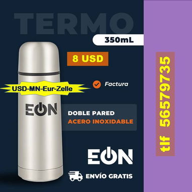 FG-TERMOS METALICOS 500 y 350 ml   56579735 /(USD-MN-Eur-Zelle)/ Envio Gratis - 2/3