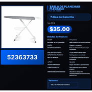 TABLA DE PLANCHAR PLEGABLE . - Img 57510525
