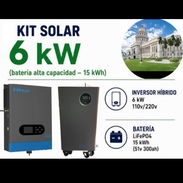 Kit solar y batería - Img 55787891