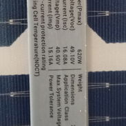 Vendo panel solar bifacial 620w new - Img 55768549
