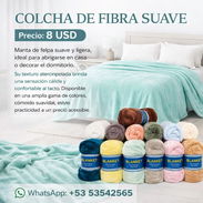 Colcha De Fibra Suave - Img 56038687